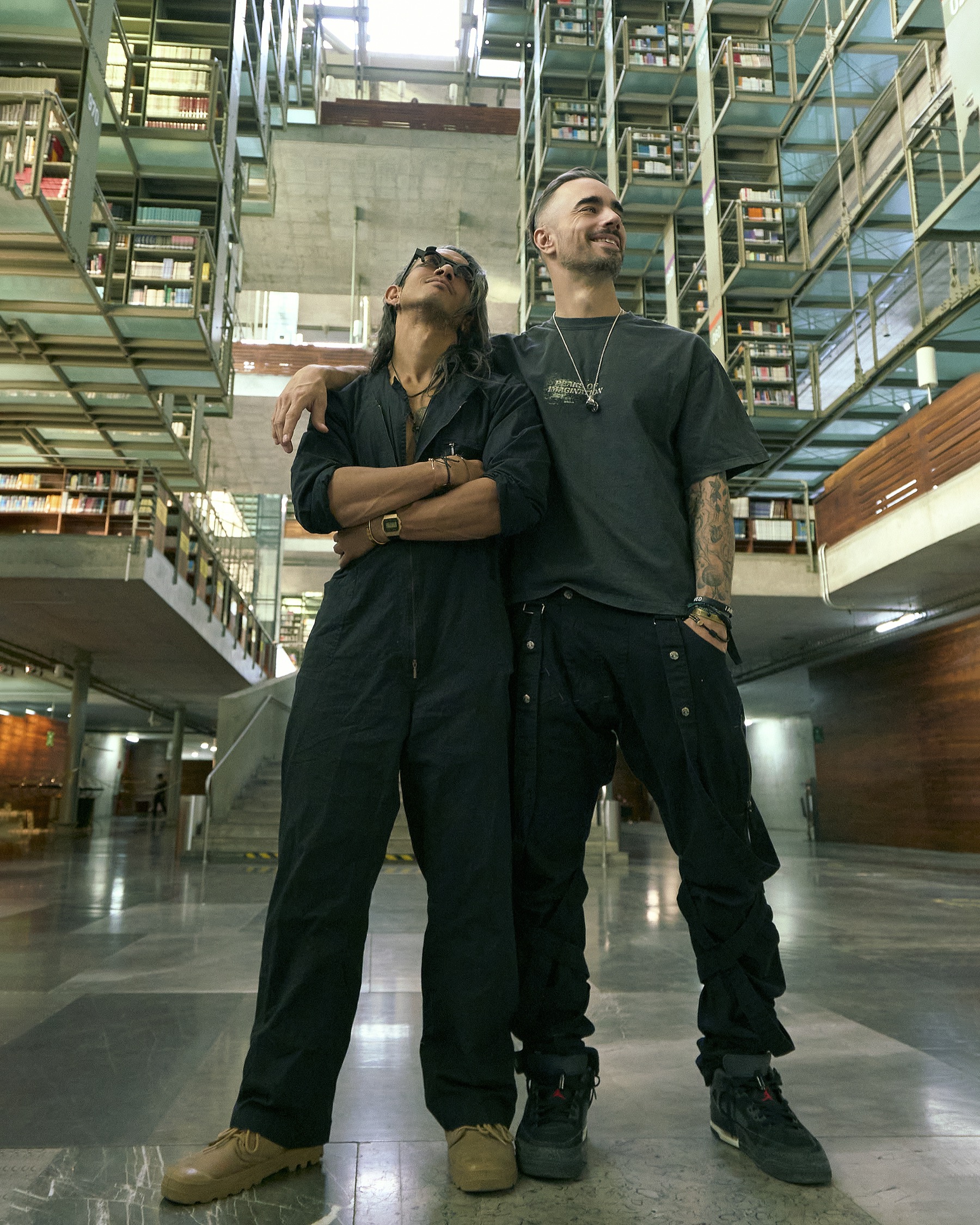 JAGWOLF Mexico City press shoot, library setting